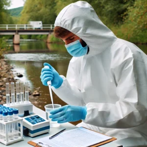 Petugas Pengambilan Contoh Uji Biologi Lingkungan