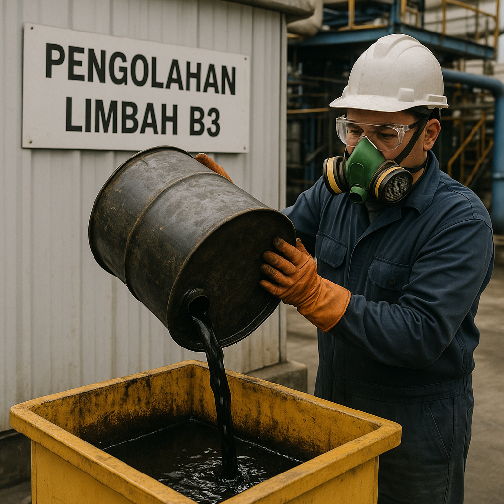 Perencanaan Pengolahan Limbah B3